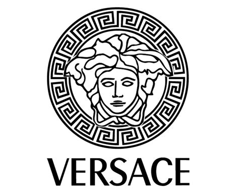 versace signature logo womens clothes|Versace new logo.